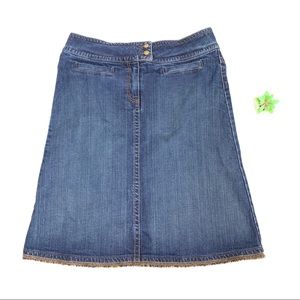 Cabi Denim Jean Skirt size 14